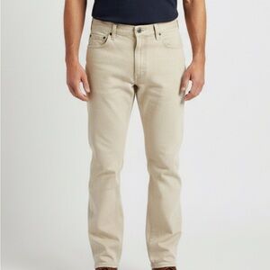 Vintage LL Bean Men's Beige Jeans